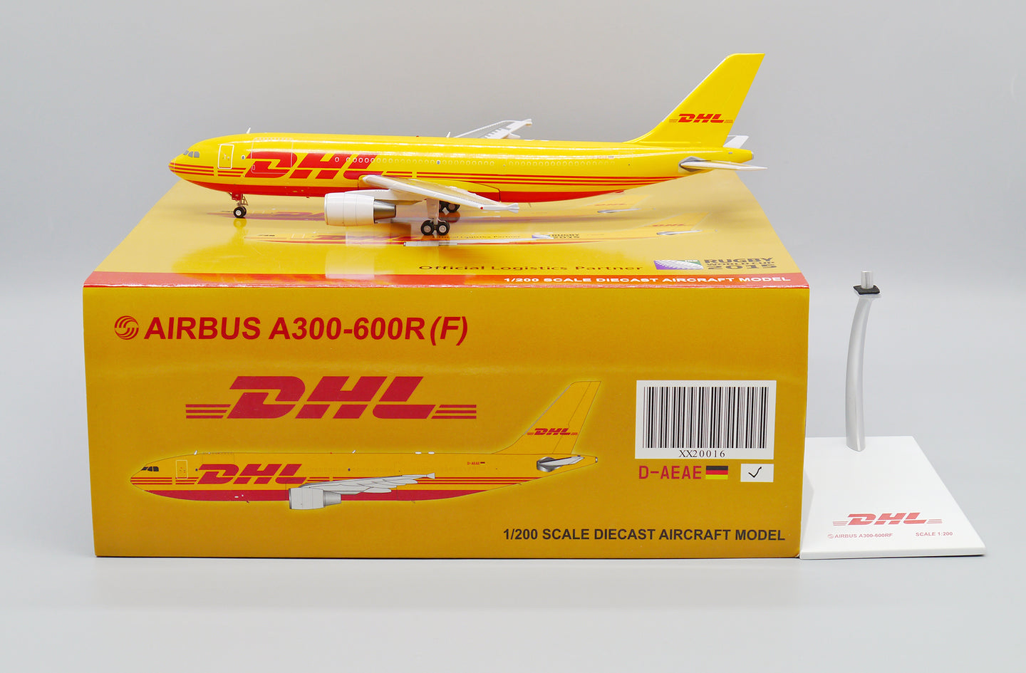 JC WINGS  A300-600R(F) DHL REG: D-AEAE