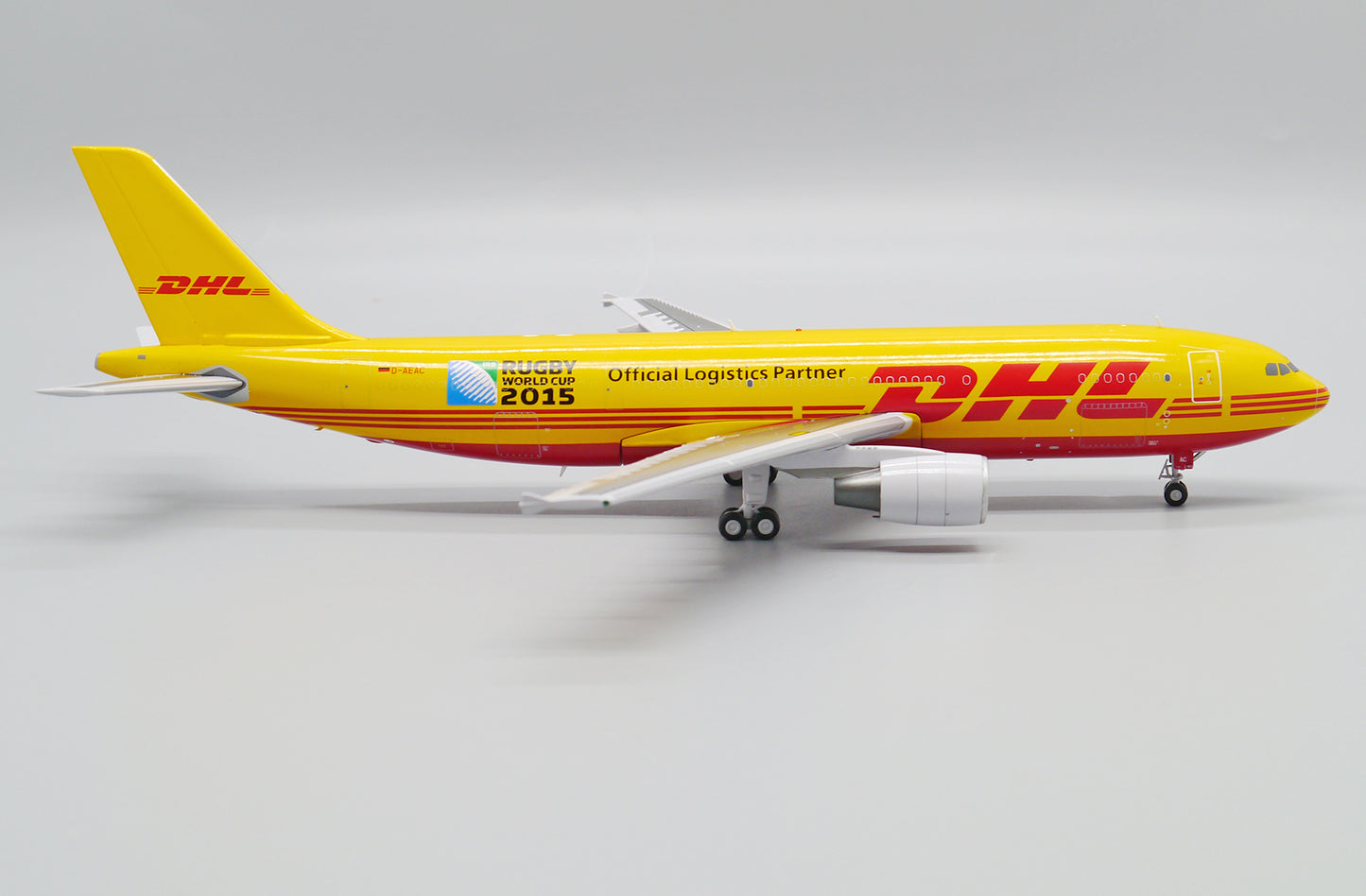JC WINGS A300-600R(F) DHL "RUGBY WORLD CUP 2015" REG: D-AEAC