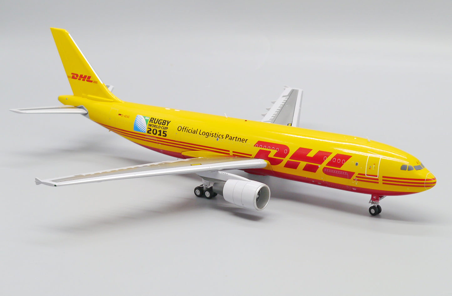 JC WINGS A300-600R(F) DHL "RUGBY WORLD CUP 2015" REG: D-AEAC