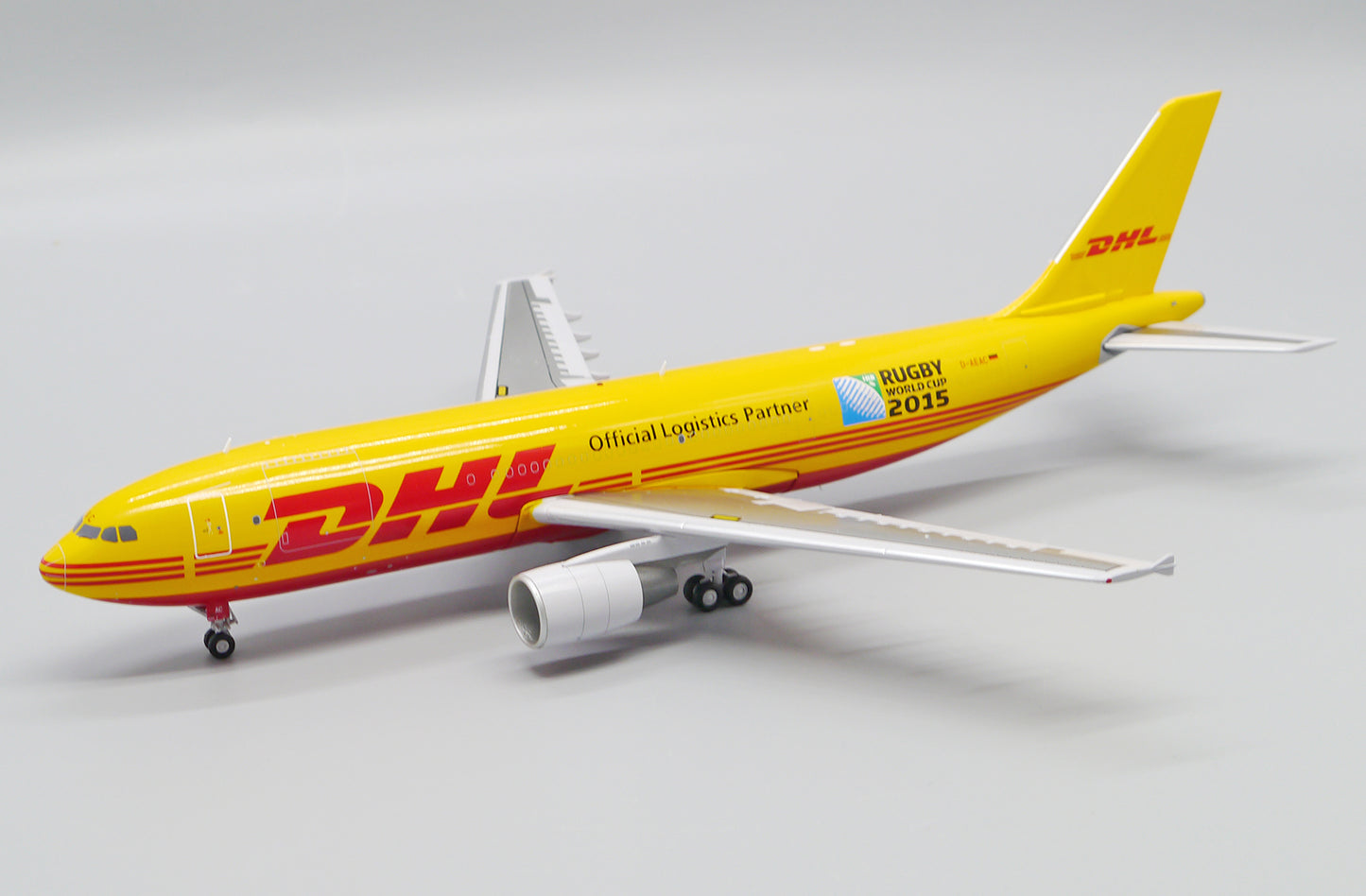 JC WINGS A300-600R(F) DHL "RUGBY WORLD CUP 2015" REG: D-AEAC