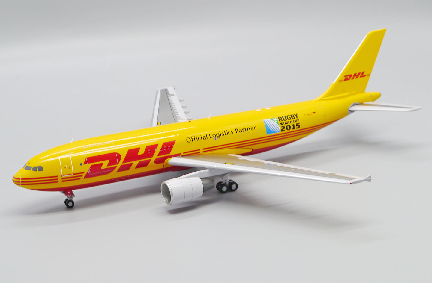 JC WINGS A300-600R(F) DHL "RUGBY WORLD CUP 2015" REG: D-AEAC
