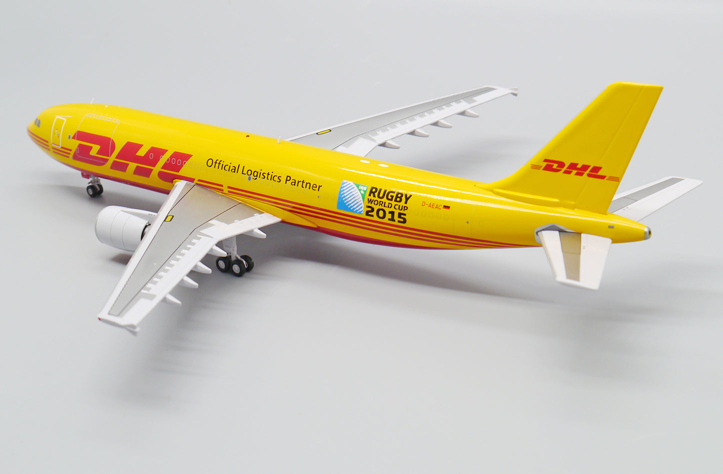 JC WINGS A300-600R(F) DHL "RUGBY WORLD CUP 2015" REG: D-AEAC
