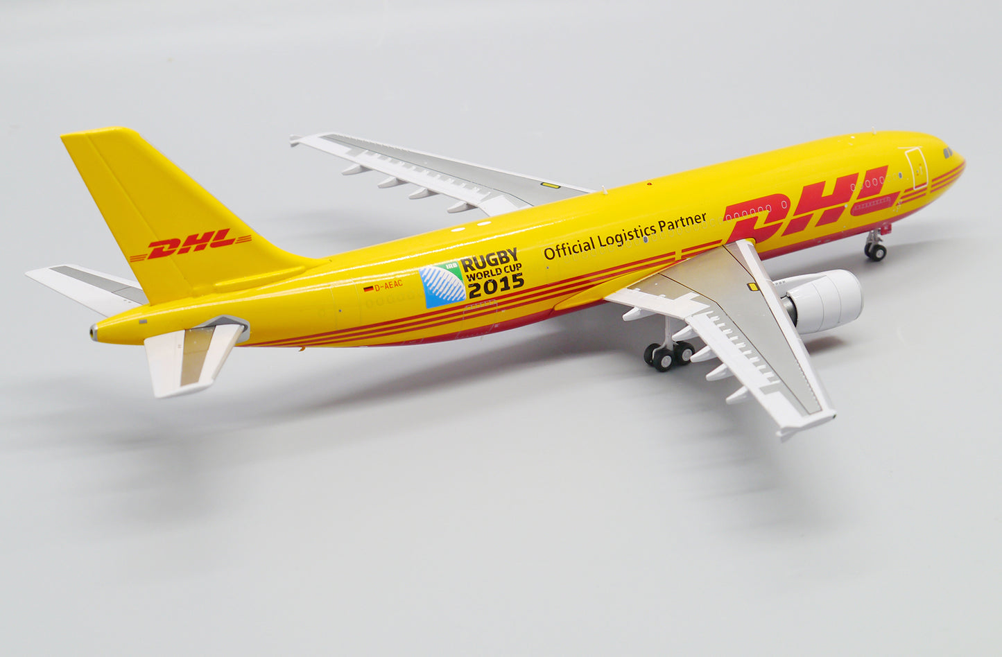 JC WINGS A300-600R(F) DHL "RUGBY WORLD CUP 2015" REG: D-AEAC