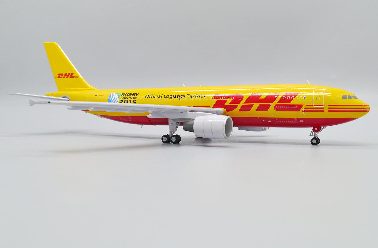 JC WINGS A300-600R(F) DHL "RUGBY WORLD CUP 2015" REG: D-AEAC