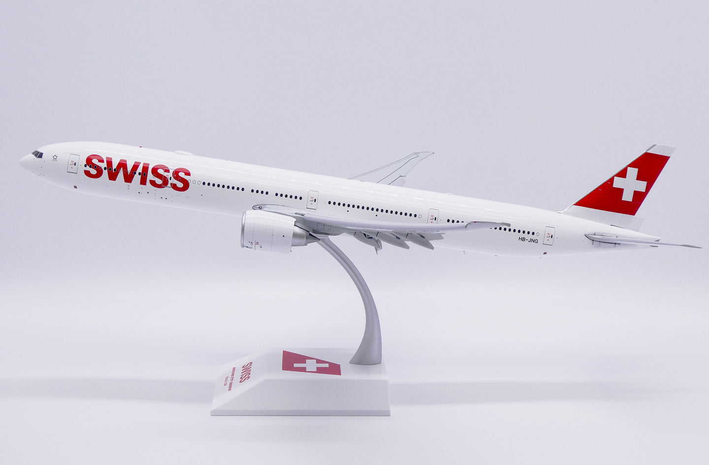 JC WINGS B777-300ER SWISS REG: HB-JNG "FLAPS DOWN"