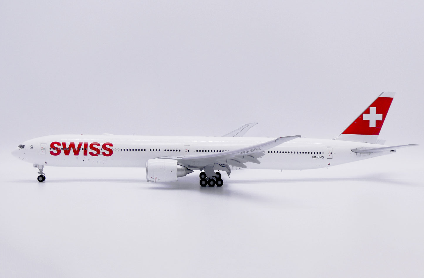 JC WINGS B777-300ER SWISS REG: HB-JNG "FLAPS DOWN"