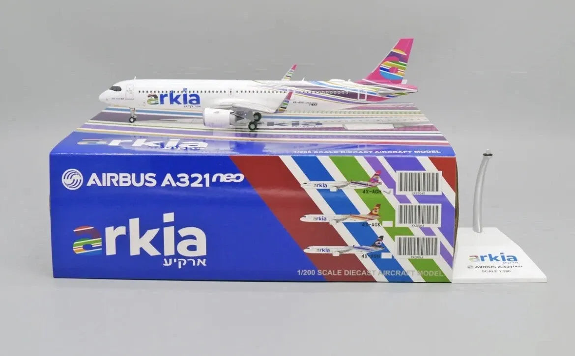 JCWINGS A321NEO ARKIA ISRAELI AIRLINES REG: 4X-AGH