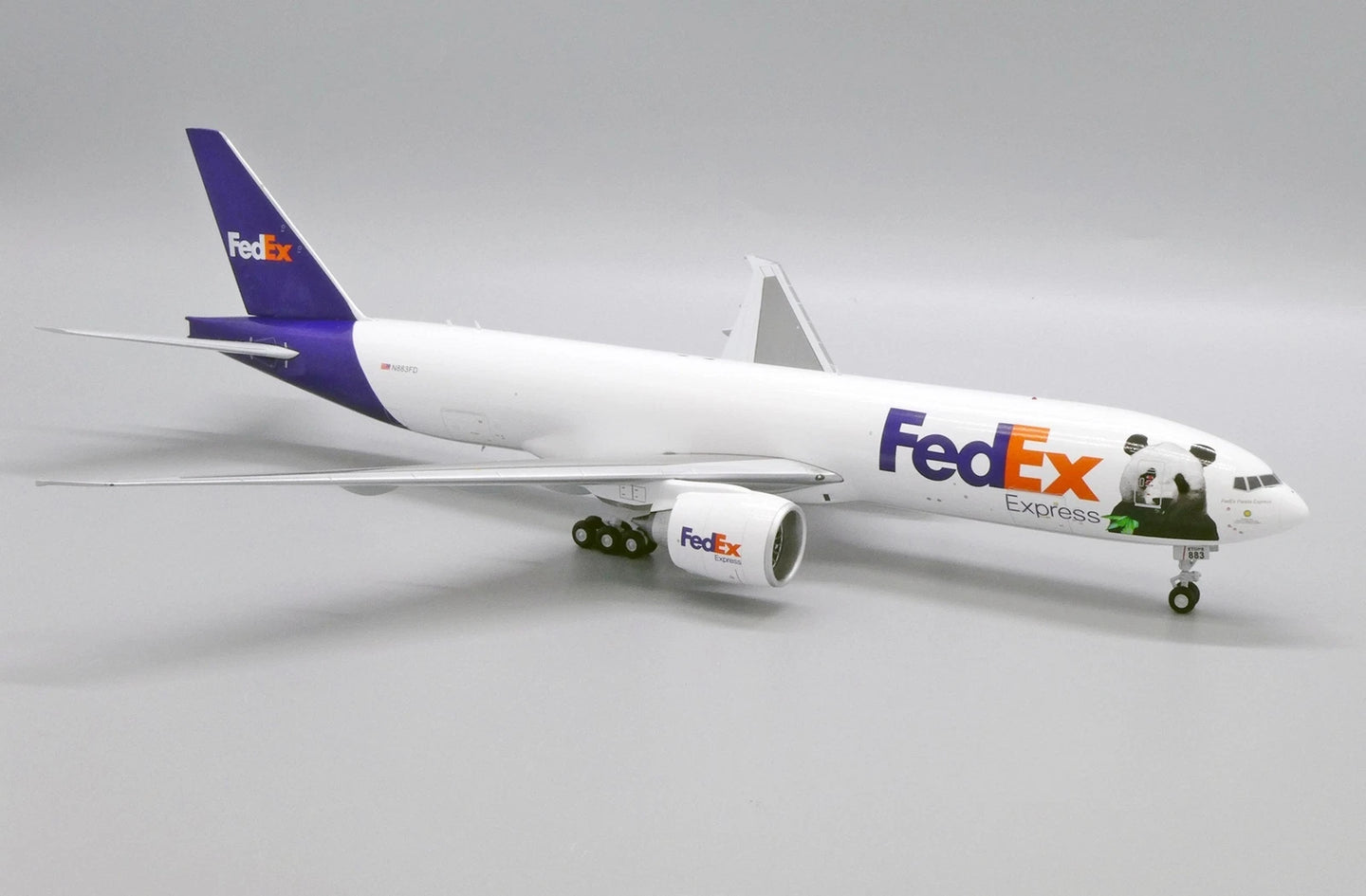 JC WINGS B777F FEDEX PANDA EXPRESS REG: N883FD
