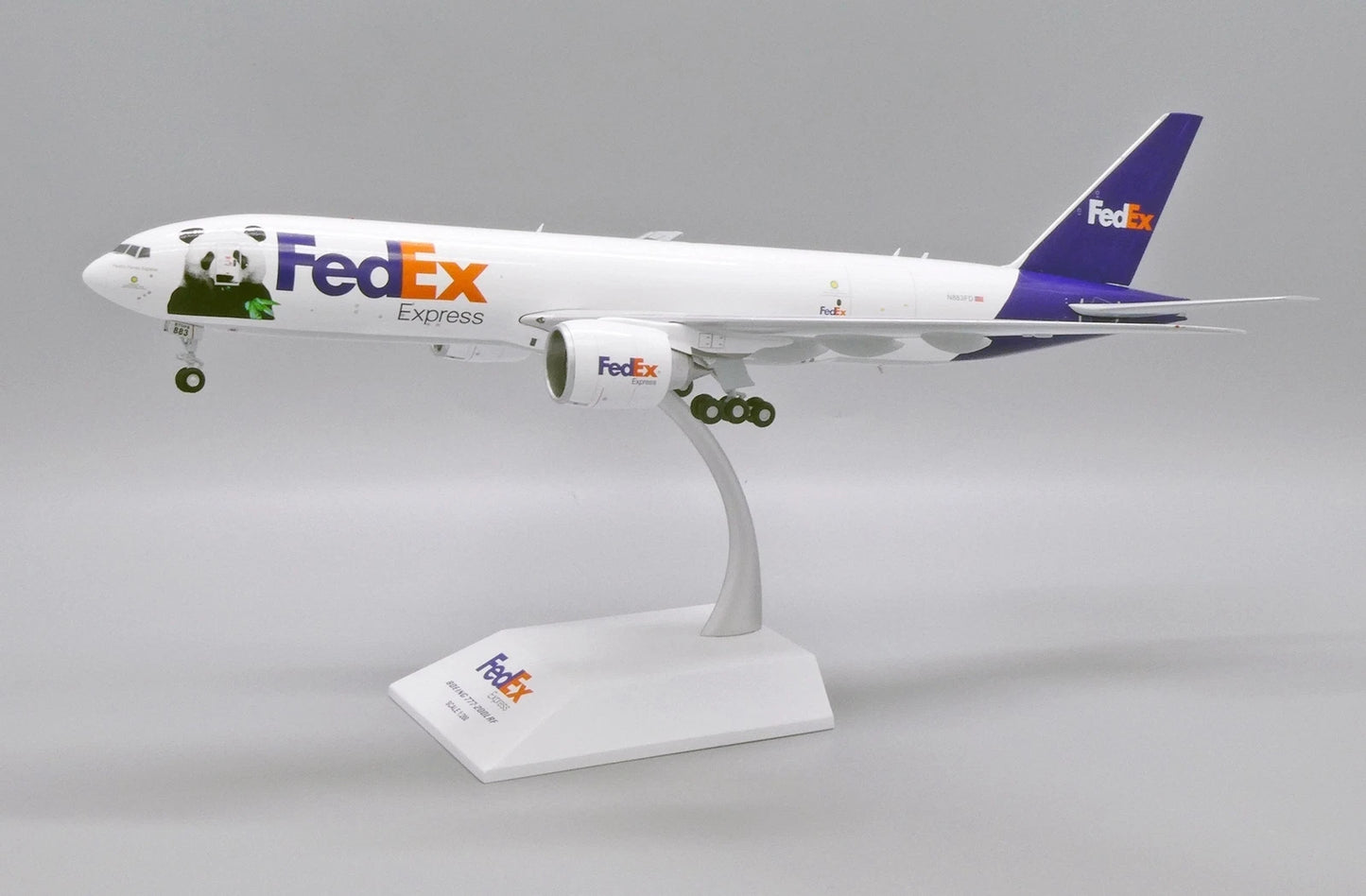 JC WINGS B777F FEDEX PANDA EXPRESS REG: N883FD