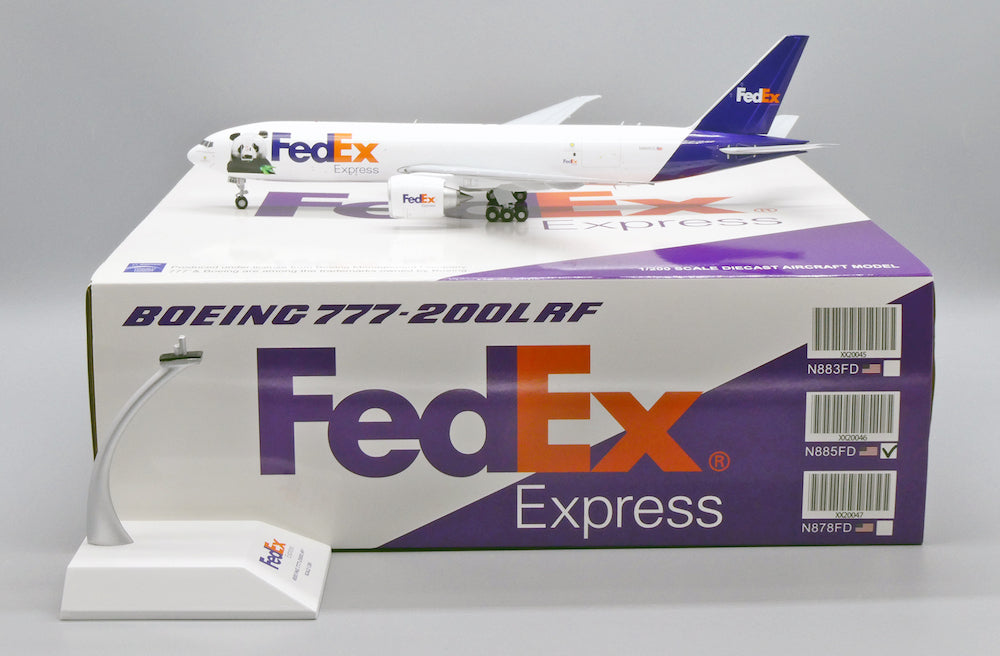 JC WINGS B777F FEDEX "PANDA EXPRESS" REG: N885FD