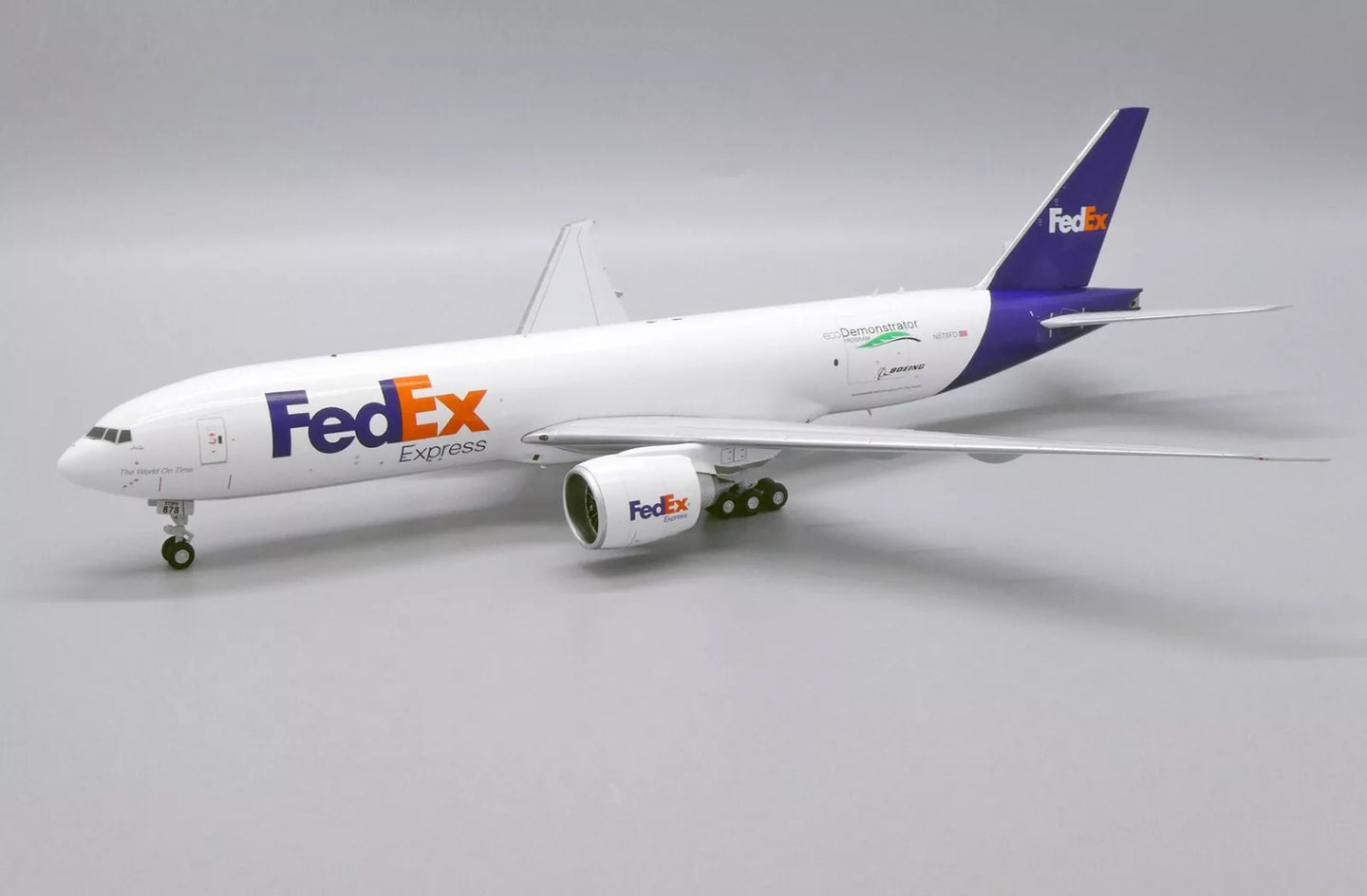 JC WINGS B777F FEDEX ECODEMONSTRATOR REG: N878FD