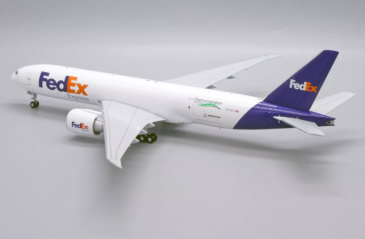 JC WINGS B777F FEDEX ECODEMONSTRATOR REG: N878FD