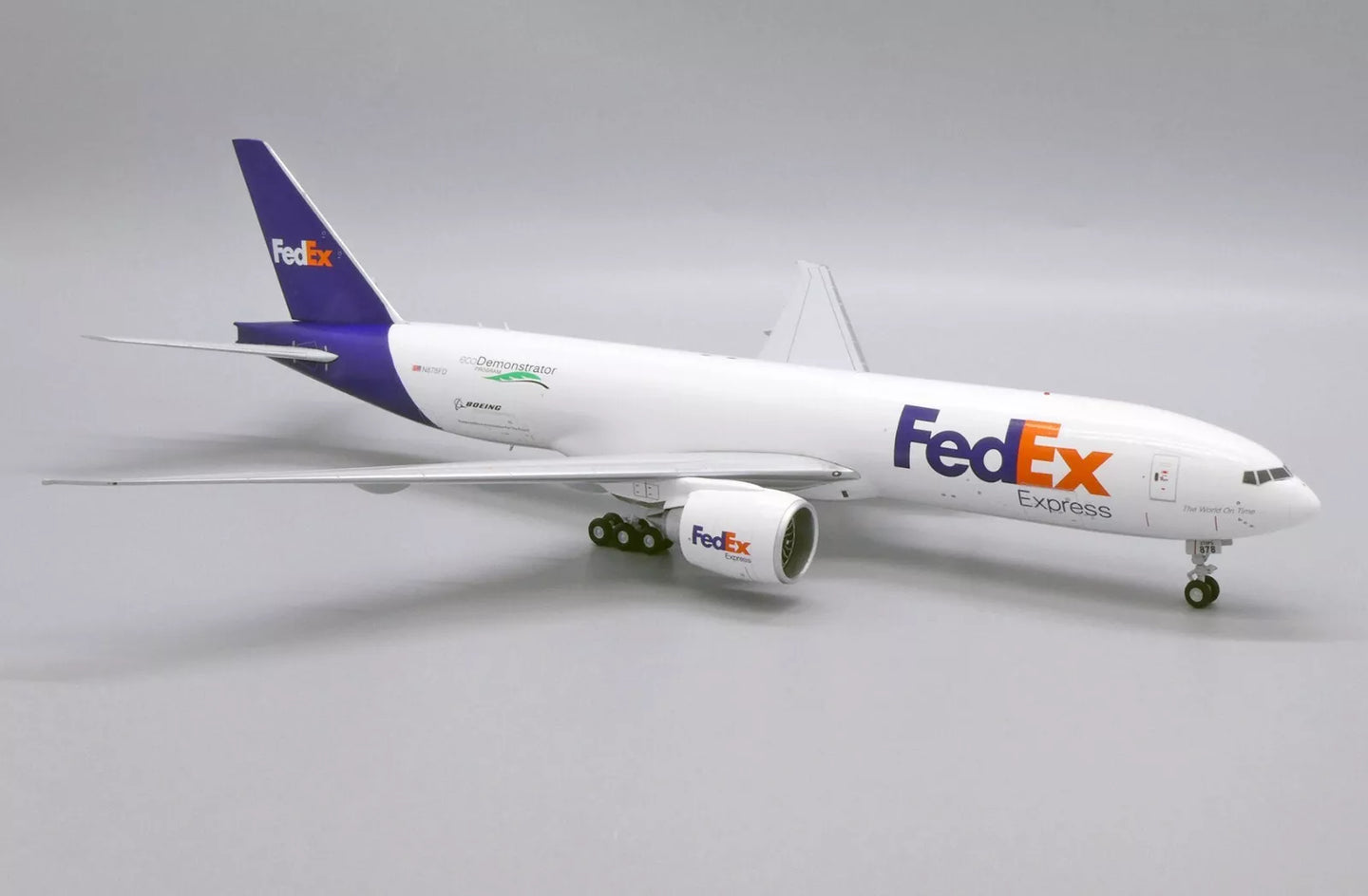 JC WINGS B777F FEDEX ECODEMONSTRATOR REG: N878FD