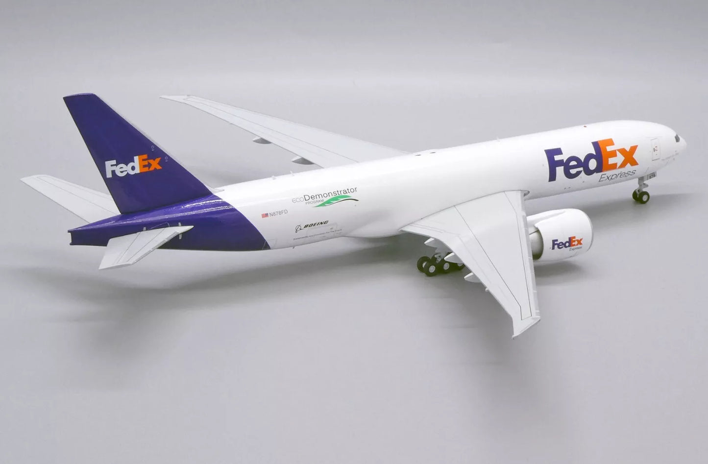 JC WINGS B777F FEDEX ECODEMONSTRATOR REG: N878FD