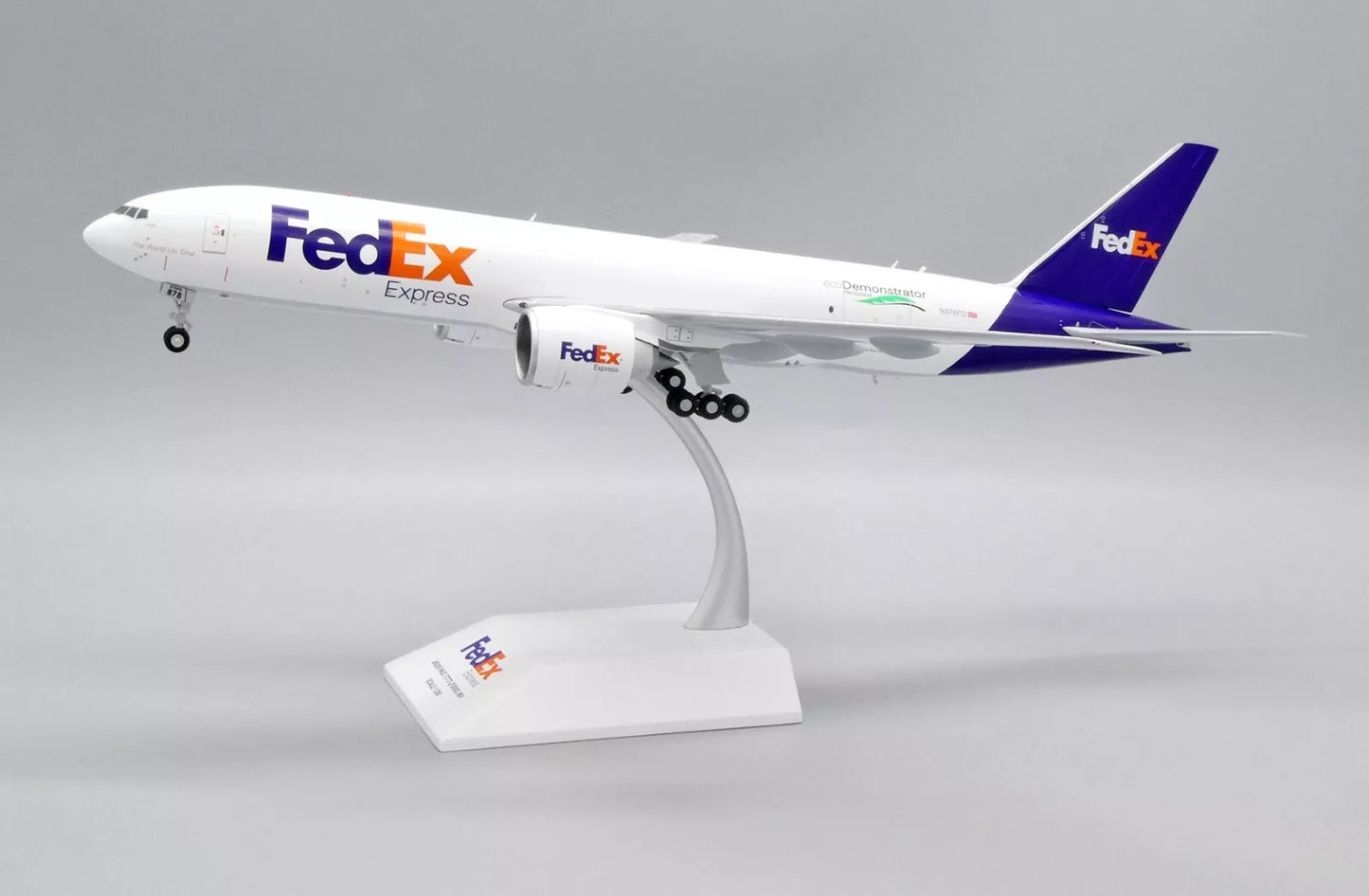 JC WINGS B777F FEDEX ECODEMONSTRATOR REG: N878FD