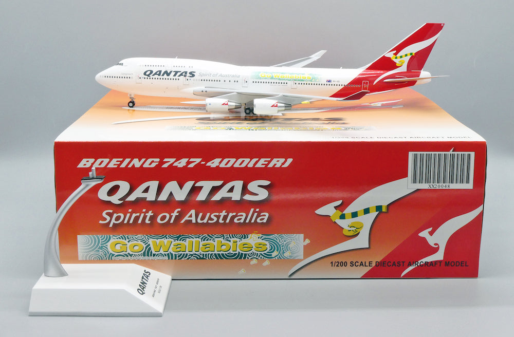 JC WINGS B747-400(ER) QANTAS "WALLABIES LIVERY" REG: VH-OEI