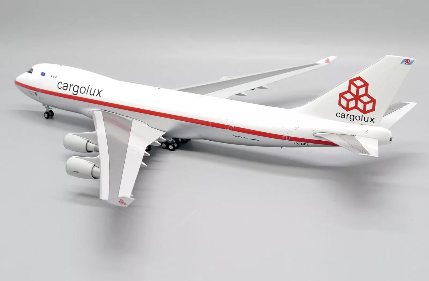 JC WINGS  B747-400F(ER) CARGOLUX RETRO LIVERY REG: LX-NCL