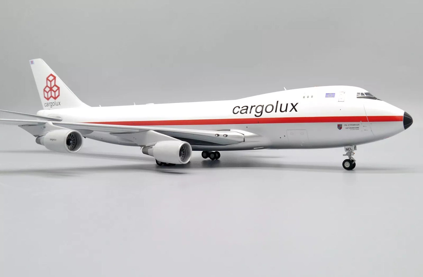 JC WINGS  B747-400F(ER) CARGOLUX RETRO LIVERY REG: LX-NCL