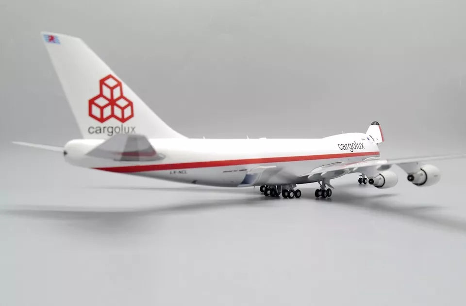 JC WINGS B747-400F(ER) CARGOLUX "RETRO LIVERY" (INTERACTIVE SERIES) REG: LX-NCL