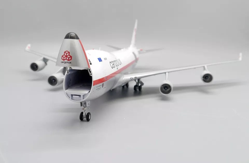 JC WINGS B747-400F(ER) CARGOLUX "RETRO LIVERY" (INTERACTIVE SERIES) REG: LX-NCL