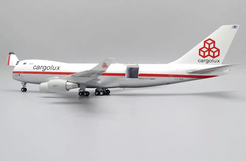 JC WINGS B747-400F(ER) CARGOLUX "RETRO LIVERY" (INTERACTIVE SERIES) REG: LX-NCL