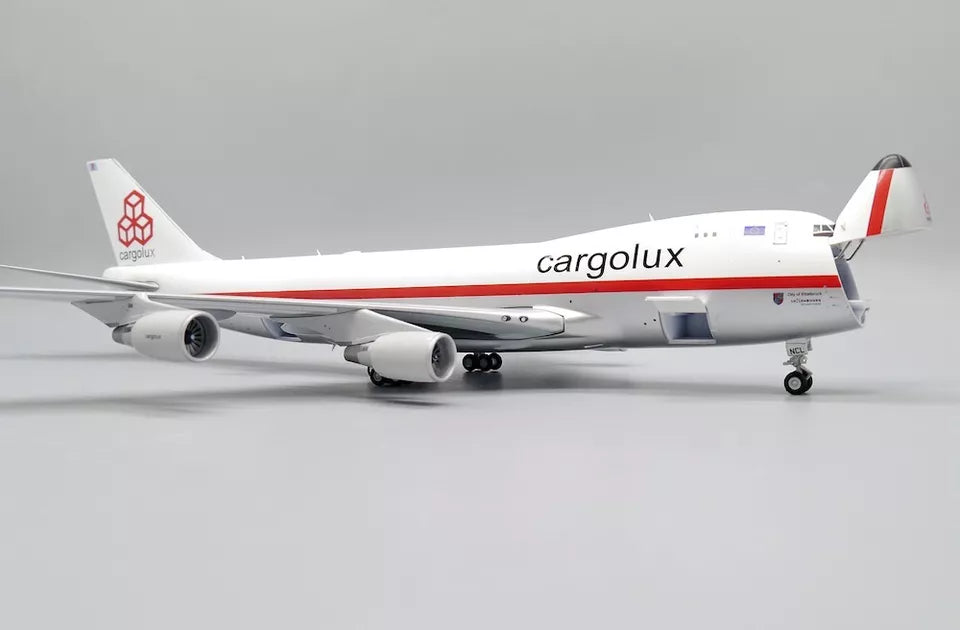 JC WINGS B747-400F(ER) CARGOLUX "RETRO LIVERY" (INTERACTIVE SERIES) REG: LX-NCL