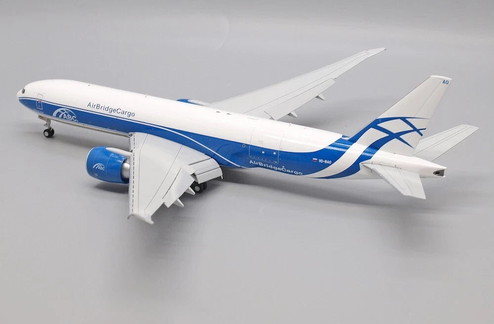 JCWINGS B777 AIRBRIDGE CARGO FLAP DOWN REG: VQ-BAO