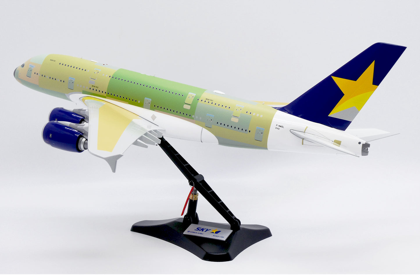 JCWINGS A380 SKYMARK AIRLINES "BARE METAL" REG: F-WWSL