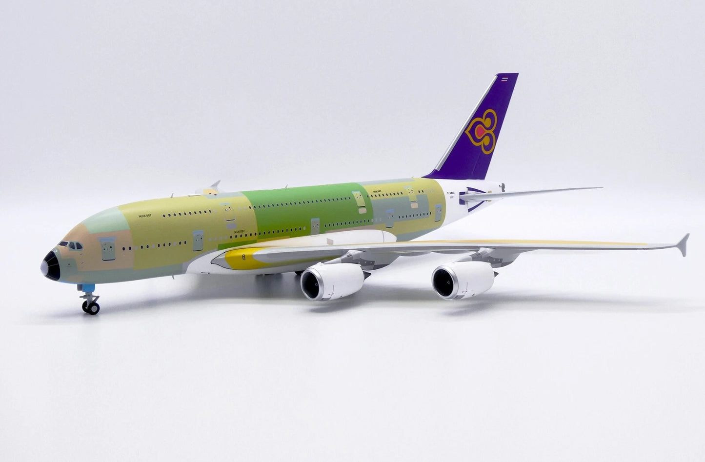 JC WINGS A380 THAI AIRWAYS "BARE METAL" REG: F-WWAO (LIMITED TO 180PCS)