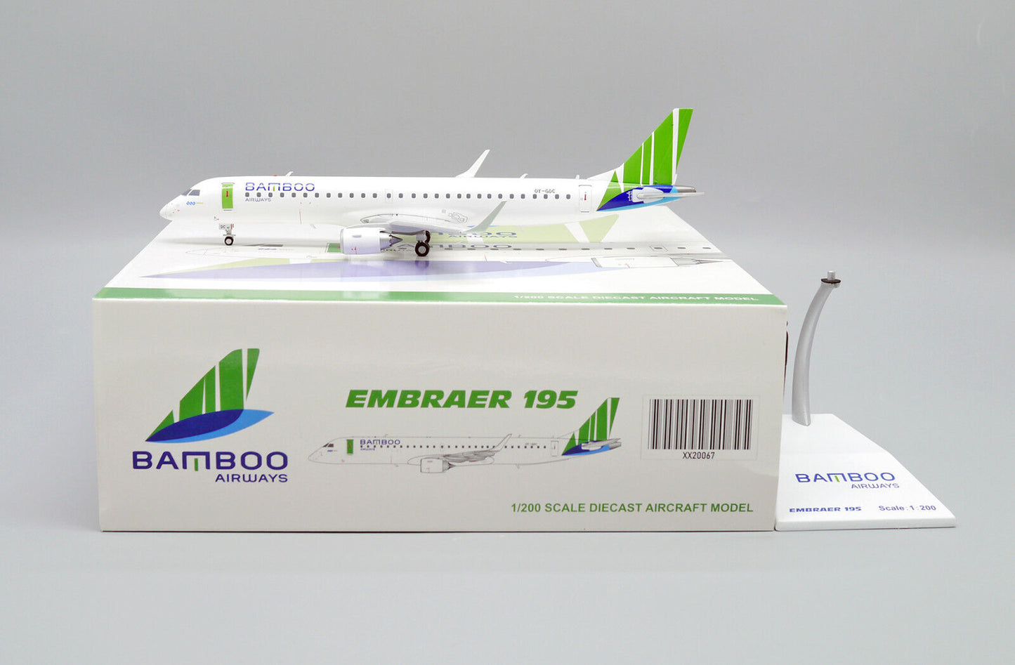 JC WINGS E190-200LR BAMBOO AIRWAYS REG: OY-GDC