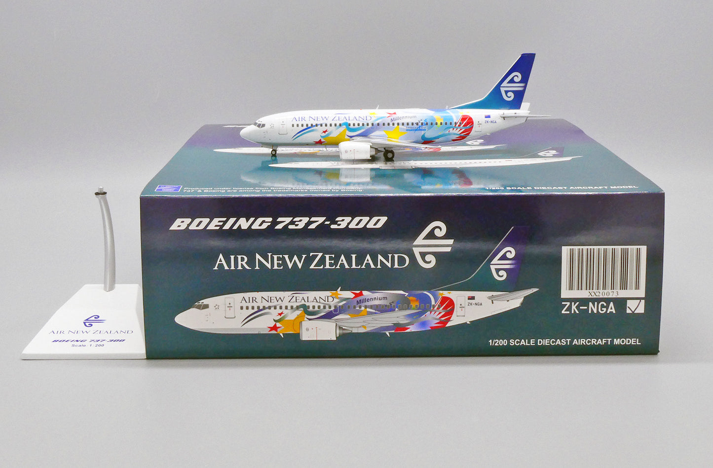JC WINGS B737-300 AIR NEW ZEALAND "MILLENNIUM" REG: ZK-NGA