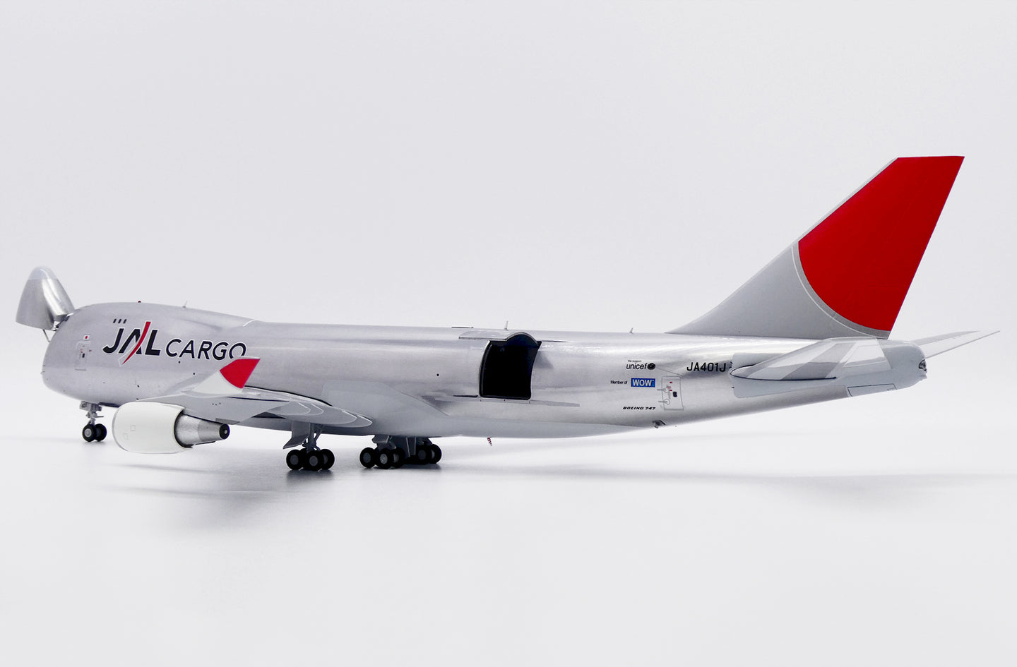 JC WINGS B747-400F JAL CARGO (POLISHED, INTERACTIVE SERIES) REG: JA401J