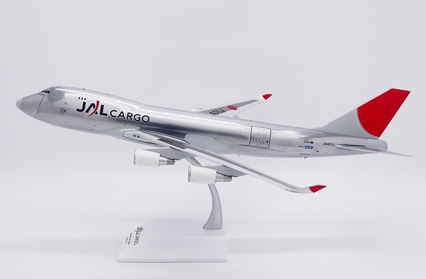 JC WINGS B747-400F JAL CARGO (POLISHED, INTERACTIVE SERIES) REG: JA401J