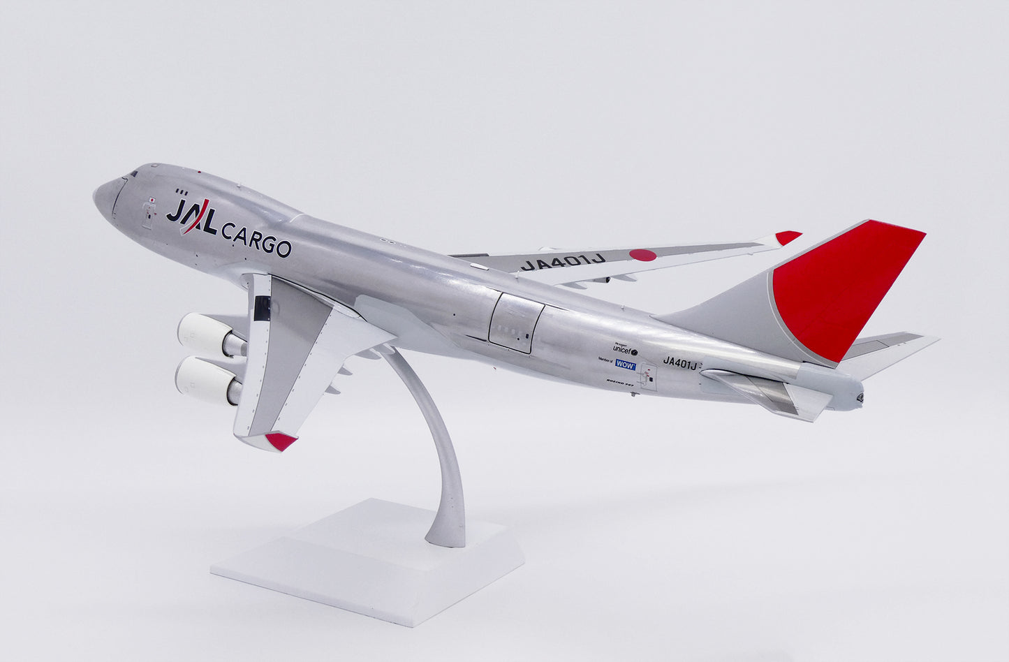 JC WINGS B747-400F JAL CARGO (POLISHED, INTERACTIVE SERIES) REG: JA401J