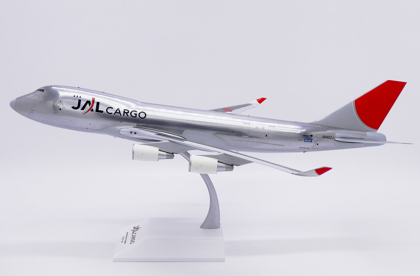 JC WINGS B747-400F JAL CARGO (POLISHED) REG: JA402J