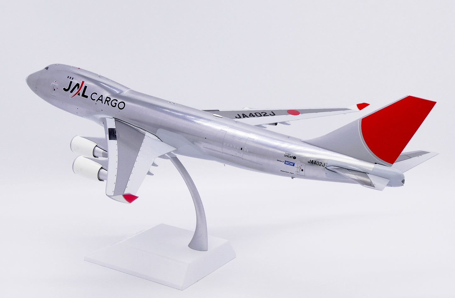 JC WINGS B747-400F JAL CARGO (POLISHED) REG: JA402J