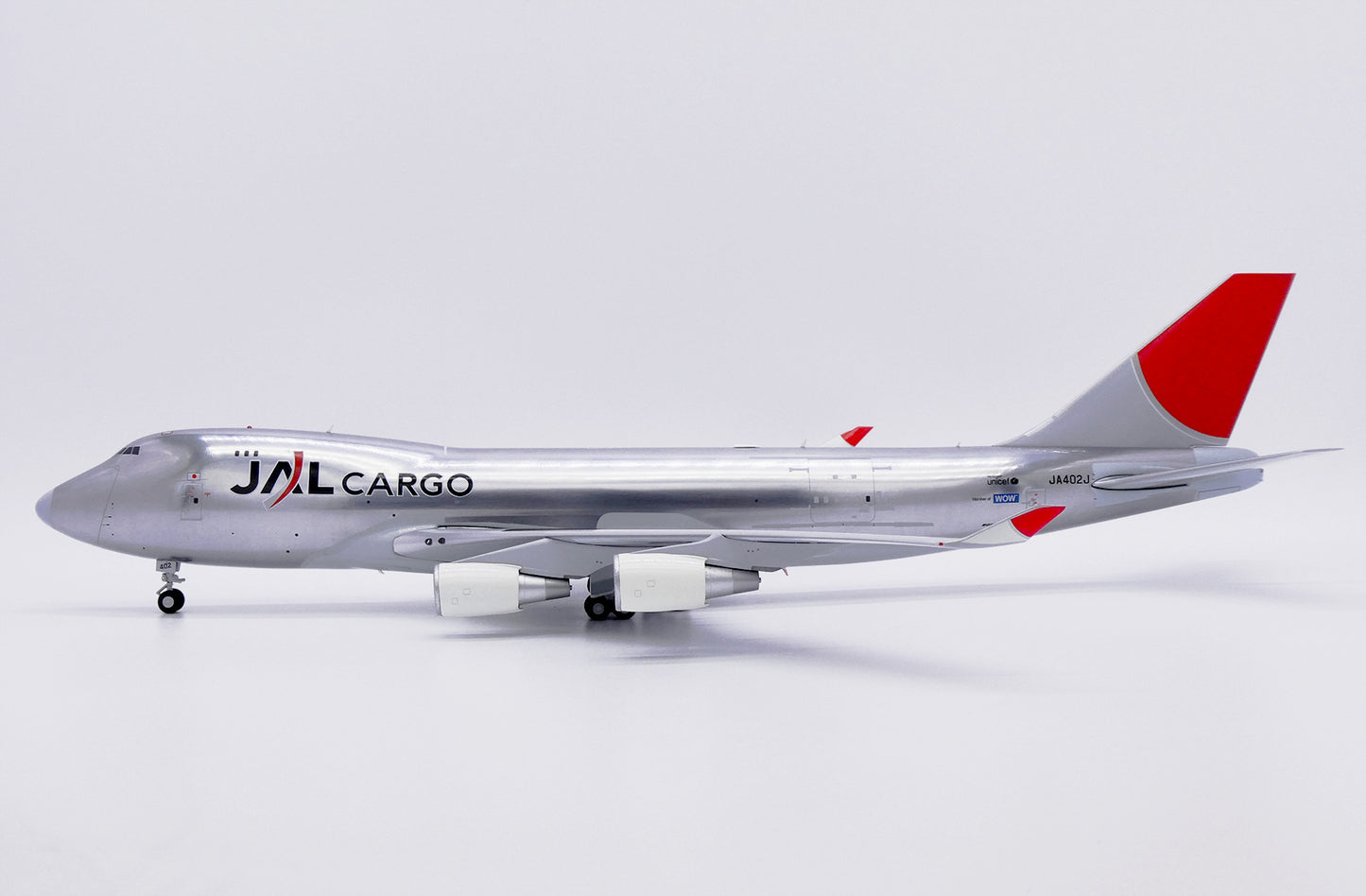 JC WINGS B747-400F JAL CARGO (POLISHED) REG: JA402J