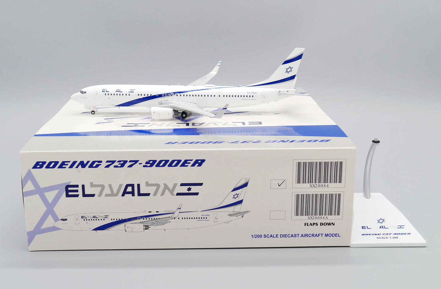 JC WINGS B737-900ER EL AL ISRAEL AIRLINES REG: 4X-EHH