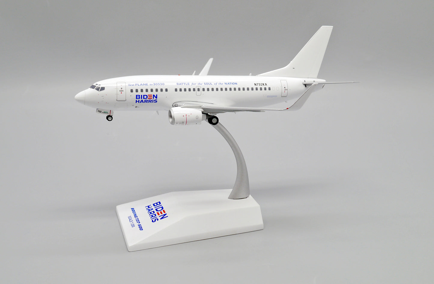 JC WINGS B737-500 "BATTLE FOR THE SOUL OF THE NATION" REG: N732KA