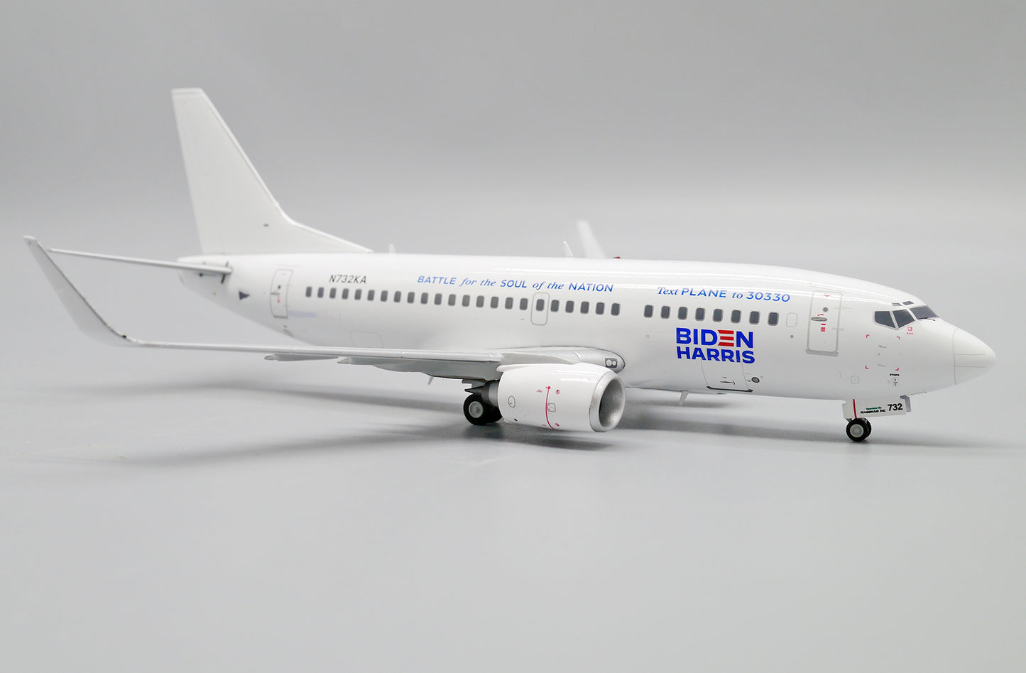 JC WINGS B737-500 "BATTLE FOR THE SOUL OF THE NATION" REG: N732KA