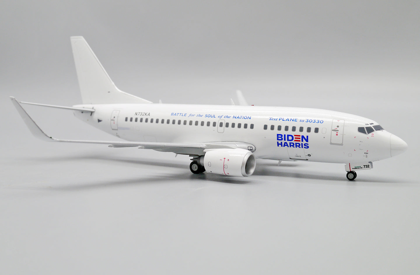 JC WINGS B737-500 "BATTLE FOR THE SOUL OF THE NATION" REG: N732KA