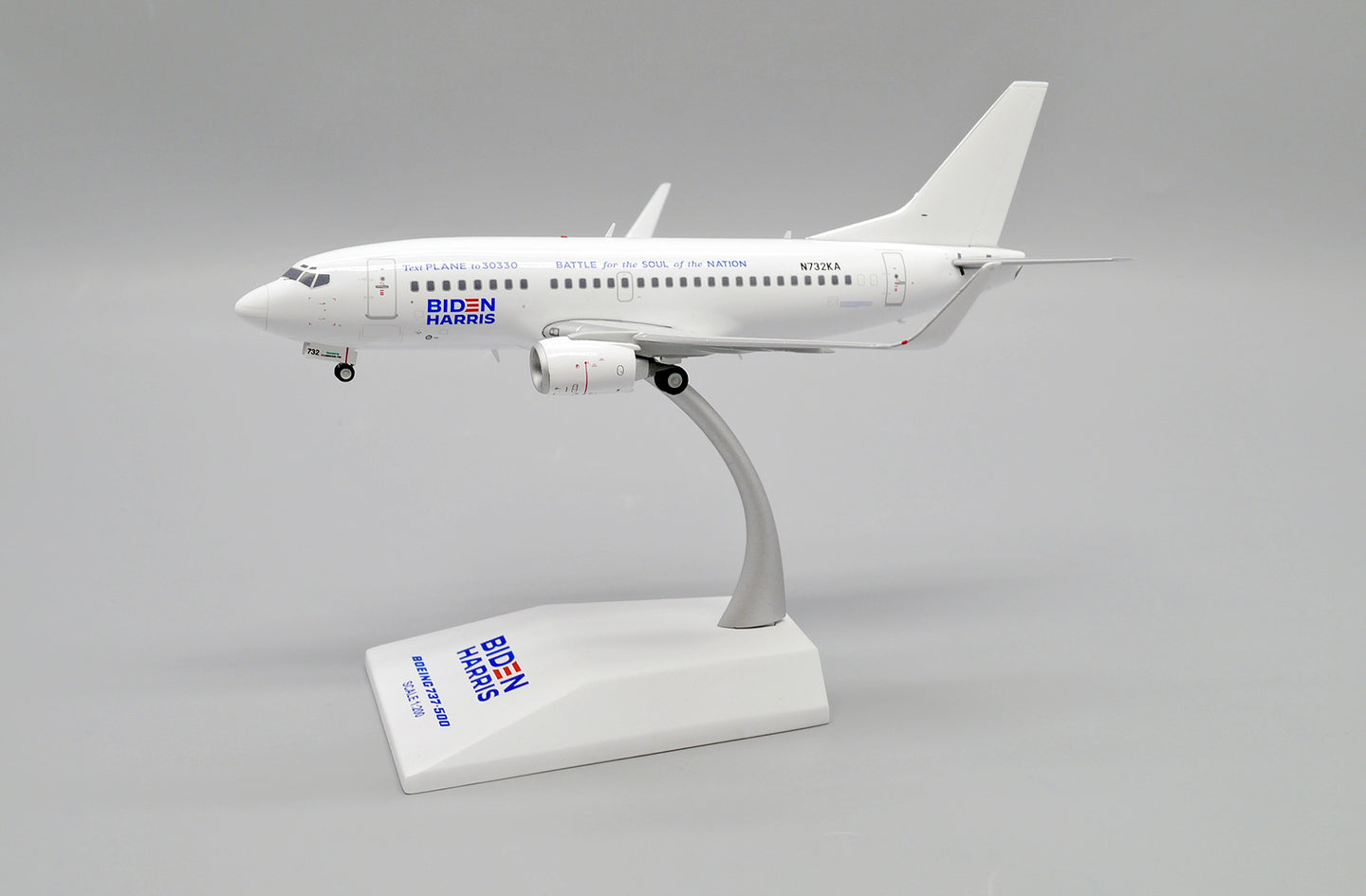 JC WINGS B737-500 "BATTLE FOR THE SOUL OF THE NATION" REG: N732KA