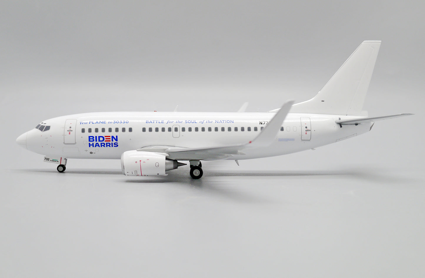 JC WINGS B737-500 "BATTLE FOR THE SOUL OF THE NATION" REG: N732KA