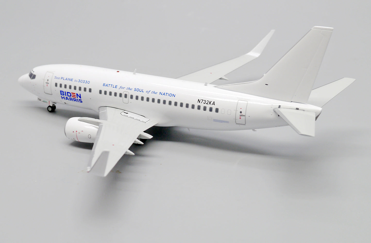 JC WINGS B737-500 "BATTLE FOR THE SOUL OF THE NATION" REG: N732KA