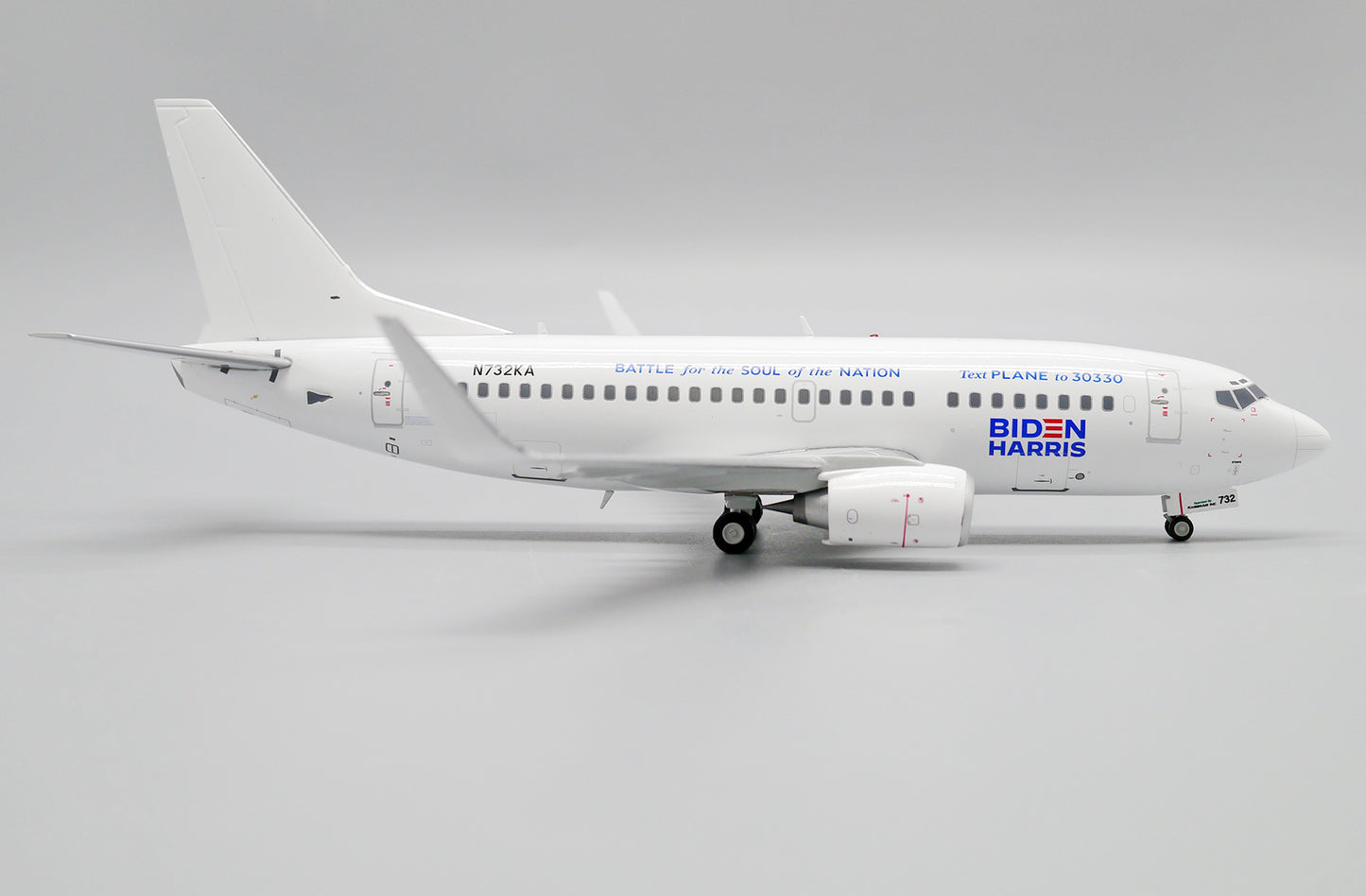 JC WINGS B737-500 "BATTLE FOR THE SOUL OF THE NATION" REG: N732KA