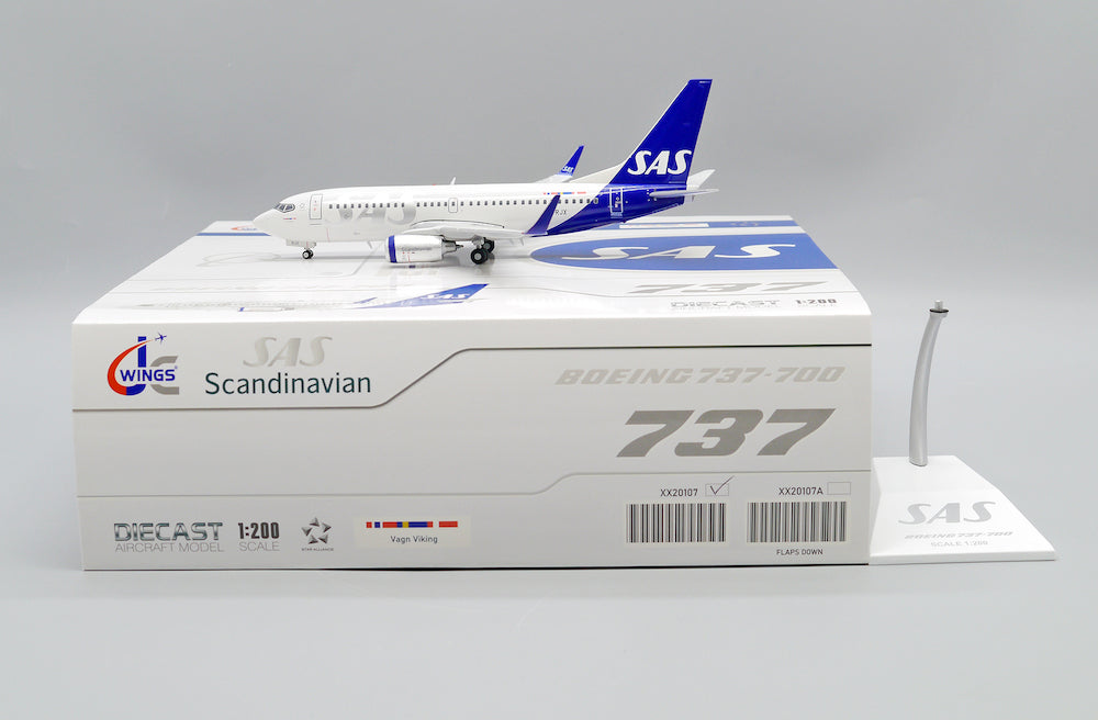 JC WINGS B737-700 SCANDINAVIAN AIRLINES REG: SE-RJX