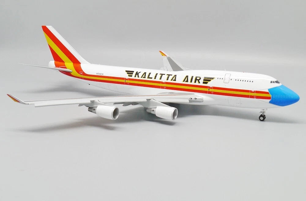 JC WINGS B747-400(BCF) KALITTA AIR "MASK LIVERY" (FLAPS DOWN) REG: N744CK