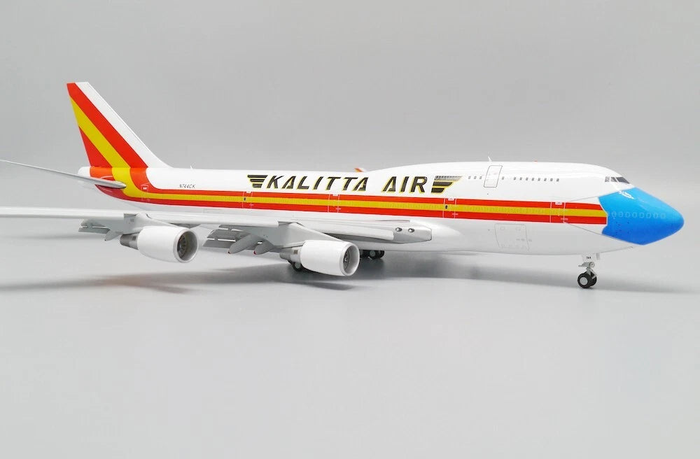 JC WINGS B747-400(BCF) KALITTA AIR "MASK LIVERY" (FLAPS DOWN) REG: N744CK
