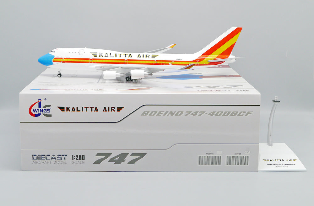 JC WINGS B747-400(BCF) KALITTA AIR "MASK LIVERY" REG: N744CK