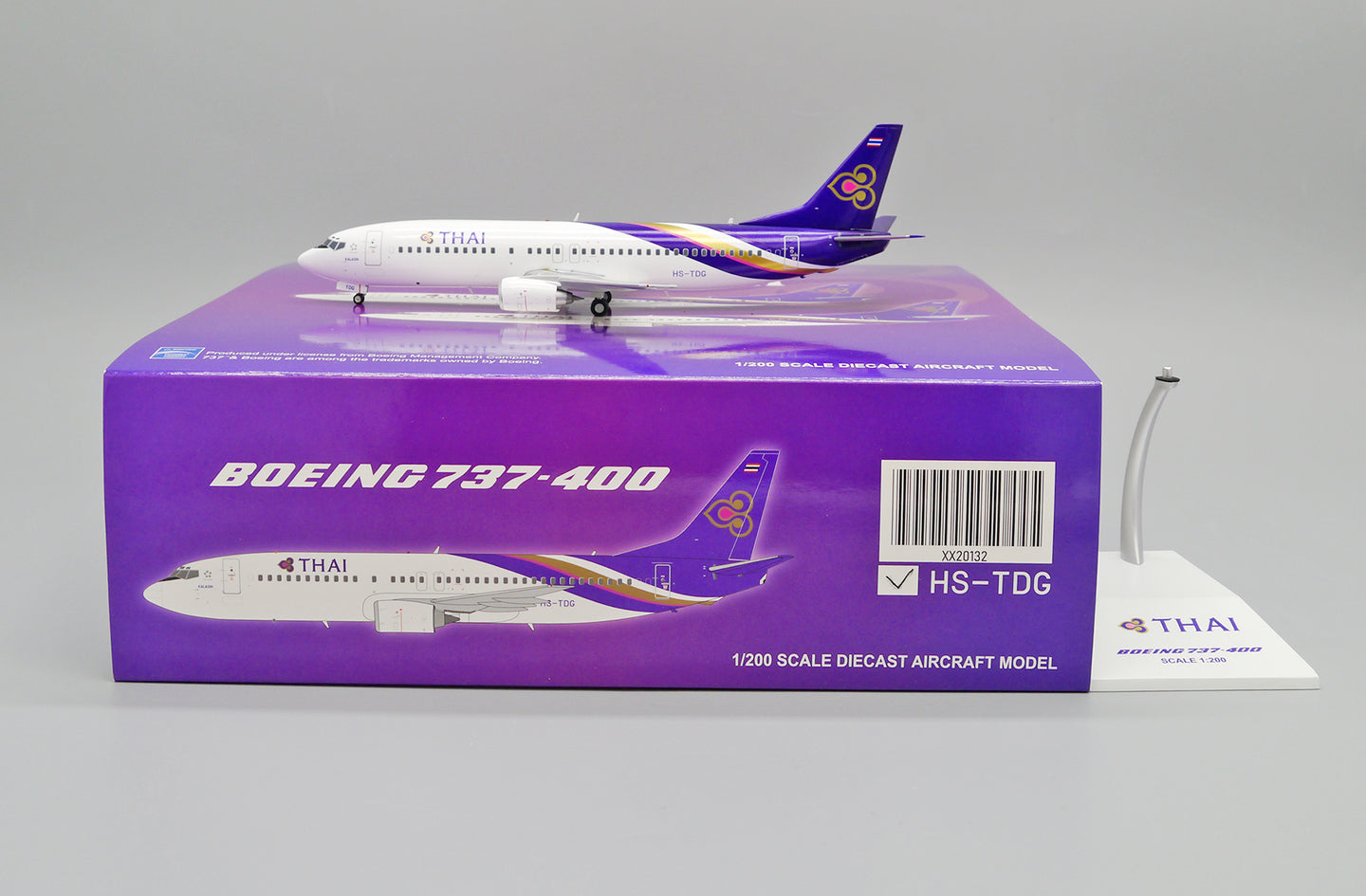 JC WINGS B737-400 THAI AIRWAYS "LAST FLIGHT" REG: HS-TDG